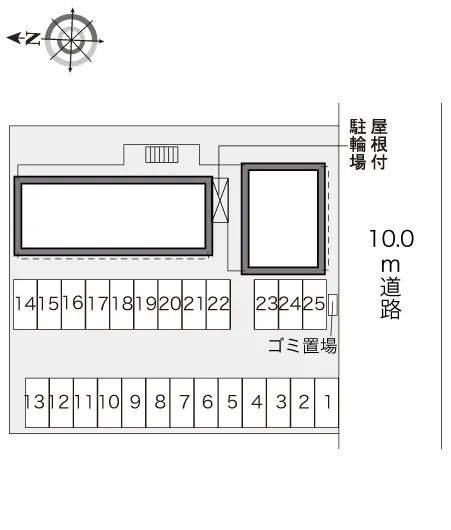 別府市西野口町 月極駐車場